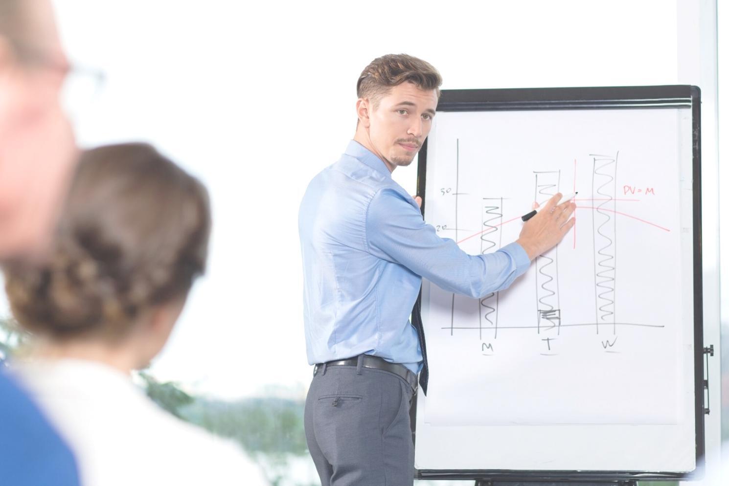 Financial analysis training session with real-world case studies